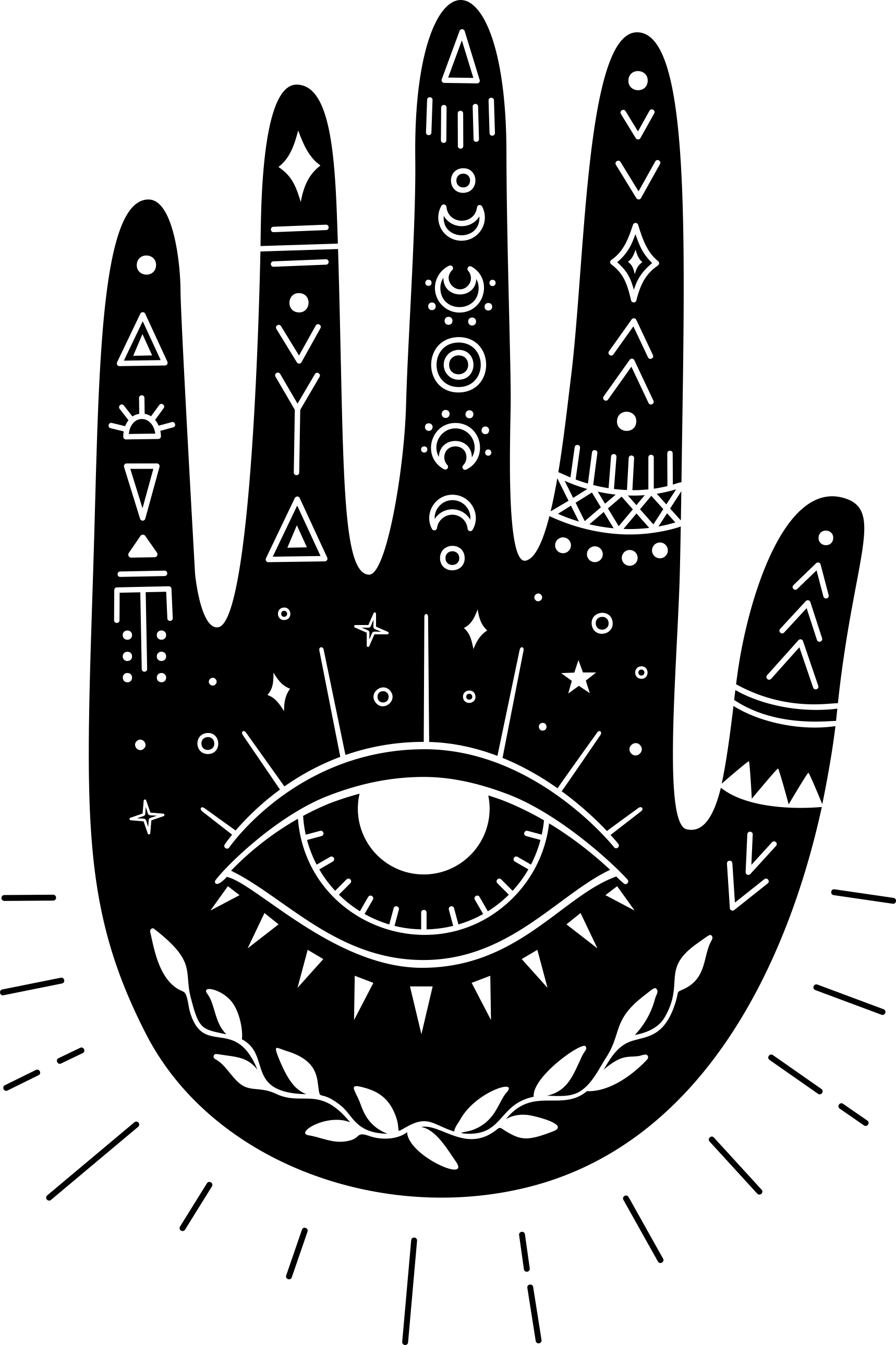 Boho 6 Silhouette Cutting Svg Files Free Vectors